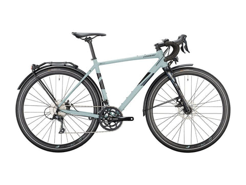 Herrenrad 28 Zoll CONWAY "GRV 4.0 C" Mod. 24, 18-Gang Shimano Sora, RH 53cm, grey matt / black metallic