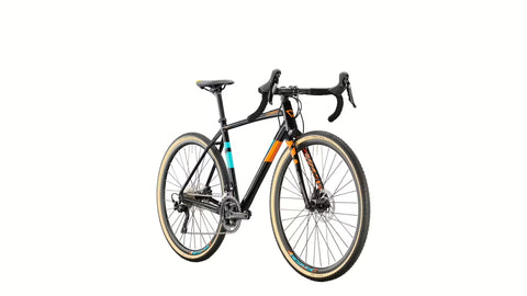 Herrenrad 28 Zoll CONWAY "GRV 6.0 " Mod. 24, 20-Gang Shimano GRX400, RH 49cm, schwarz metallic / fresh orange