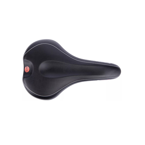 Sattel Unisex Contec Scientific Gr. L, schwarz/rot