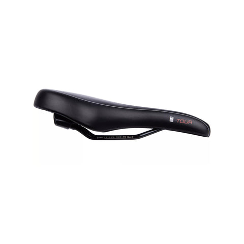 Sattel Unisex Contec Scientific Gr. L, schwarz/rot