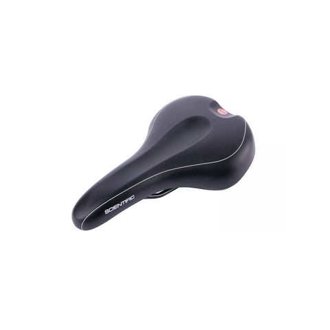 Sattel Unisex Contec Scientific Gr. L, schwarz/rot