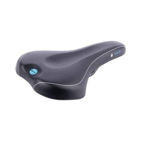 Sattel Unisex Contec Scientific Gr. M, schwarz/blau