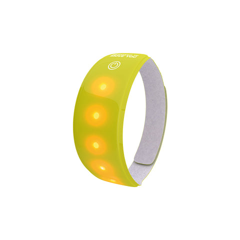 Reflex Klettband LED WOWOW, gelb