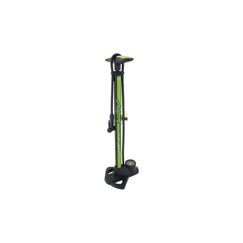 Standpumpe Contec Air Support Sport, Twin-Kopf, schwarz / neogreen