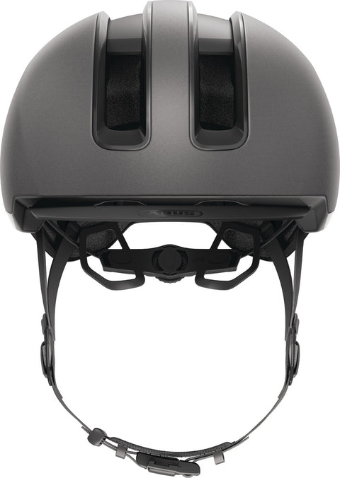 Helm Abus "HUD-Y" - Größe L, 57-61cm, titan