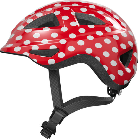 Helm Abus "Anuky 2.0 red spots" - Größe M, 52-57cm, rot