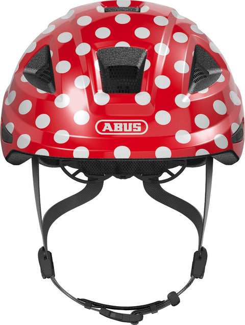 Helm Abus "Anuky 2.0 red spots" - Größe M, 52-57cm, rot