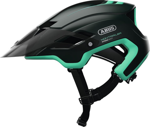 Helm Abus "MonTrailer" - Größe L, 58-61cm, smaragd green