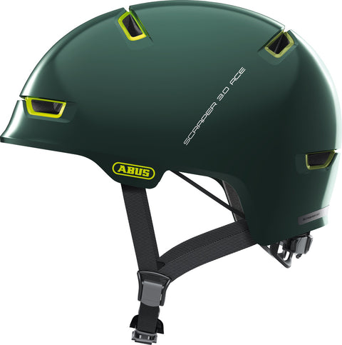 Helm Abus "Scraper 3.0 ACE" - Größe L, 57-61cm, ivy green