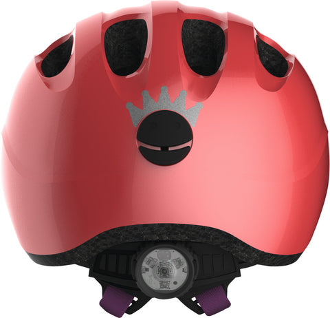 Helm Abus "Smiley 2.1 sparkling peach" - Größe M, 50-55cm, pink