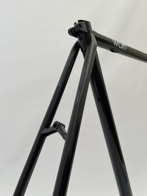 Rahmen-Gabelset, RH 59cm / WOLFF Classic Fixie II / 28"/ Stahl Chromoly / gemufft / für 1" Vorbau / innenverlegter Bremszug