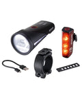 SIGMA AURA 100 USB / BLAZE LINK Lichtset mit Schraubhalterung für Offroad-Einsatz