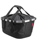 Reisenthel Bikebasket GT schwarz mit Snap-it – abnehmbarer Hinterradkorb