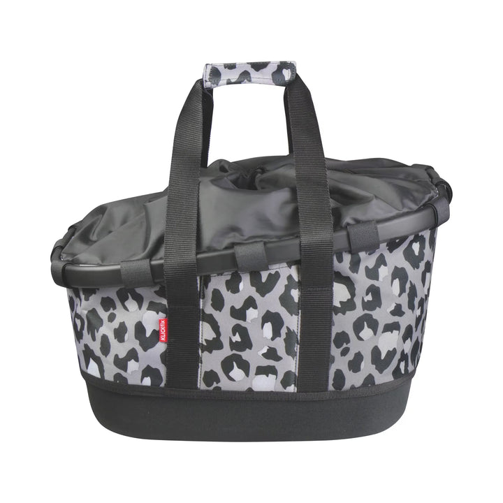 Reisenthel Bikebasket GT leo nero mit UniKlip 2 – abnehmbarer Hinterradkorb