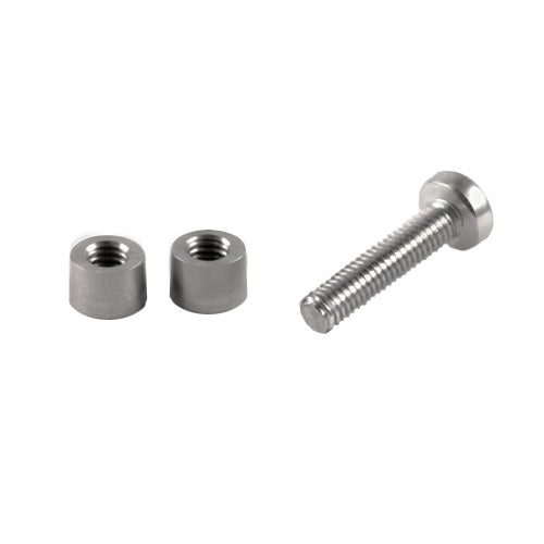 PITLOCK PIT-Stopper Zweierset in Silber mit Entriegelungsschraube