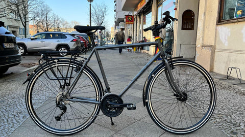 columbus trekkingrad Herrenrad 28 Zoll Columbus "T3.0" 27-Gang Shimano Alivio, RH 57cm, ant – Fahrradschmiede.Berlin