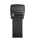 ABUS BORDO One 6500A/110 schwarz, zusammengefaltete Vorderansicht