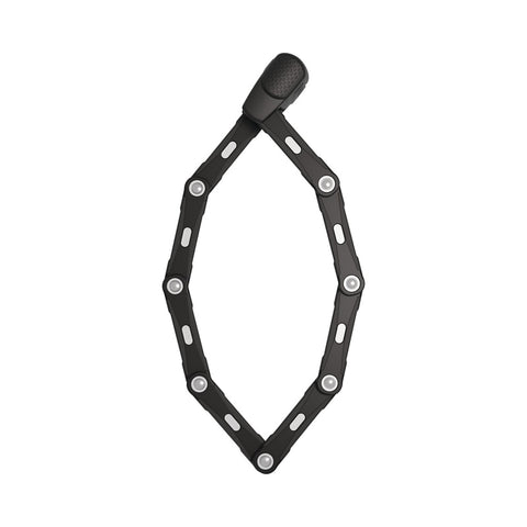 ABUS BORDO One 6500A/110 schwarz, aufgefaltetes geschlossenes Schloss