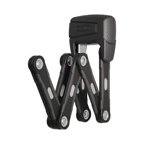 ABUS BORDO One 6500A/110 schwarz, teilweise aufgefaltete Ansicht