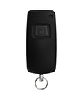 ABUS SmartX RC Fernbedienung in Schwarz mit Taste und Schlüsselring, Vorderansicht