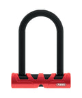 Bügelschloss ABUS Ultimate 420/150HB140 in Schwarz mit rotem Halter USH