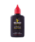 Schwarze 50-ml-Tropfflasche Atlantic Oelzeuch Allwetter-Kettenöl mit roter Tropfspitze