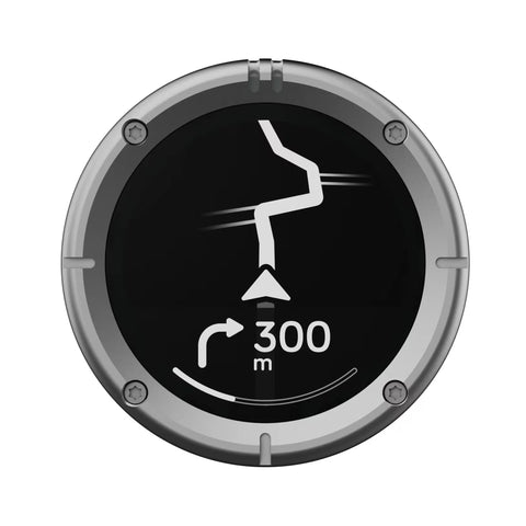 BEELINE Moto II Navigationsgerät in Silber mit Aluminiumgehäuse