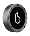 BEELINE Moto II Silber mit Aluminiumgehäuse, schräg von hinten mit Beeline-Logo