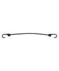 Schwarzer runder Gummispanner Bike Tec & More, 80 cm lang, mit zwei Kunststoffhaken