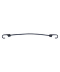 Schwarzer runder Gummispanner Bike Tec & More, 100 cm lang, mit zwei Kunststoffhaken