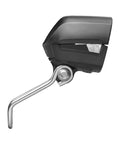 Busch + Müller Lumotec Dopp N plus, Seitenansicht mit Edelstahlhalter