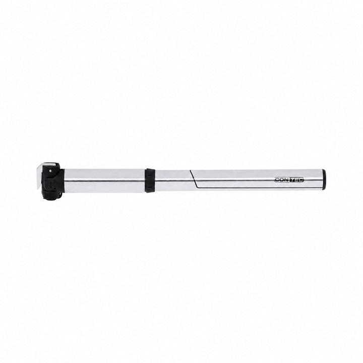 Minipumpe CONTEC Air Support Chrome II, silber / schwarz