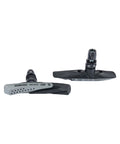 Bremsschuhe CONTEC V-Stop 2D für V-Brake, grau-schwarz, Produktfoto vor weißem Hintergrund