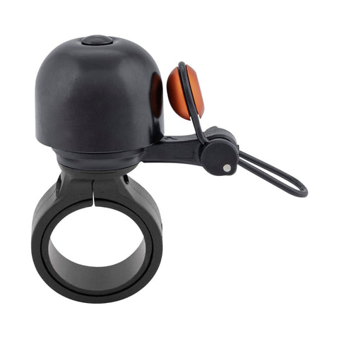 CONTEC Diamond Bing Fahrradklingel in Schwarz und Orange, zweite Ansicht