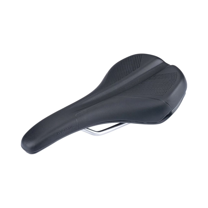 CONTEC Dynamic MTB-Sattel, 145 mm breit, schwarz, schräg von vorn