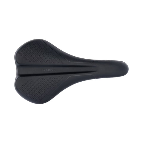 CONTEC Dynamic MTB-Sattel, 151 mm breit, schwarz, Draufsicht