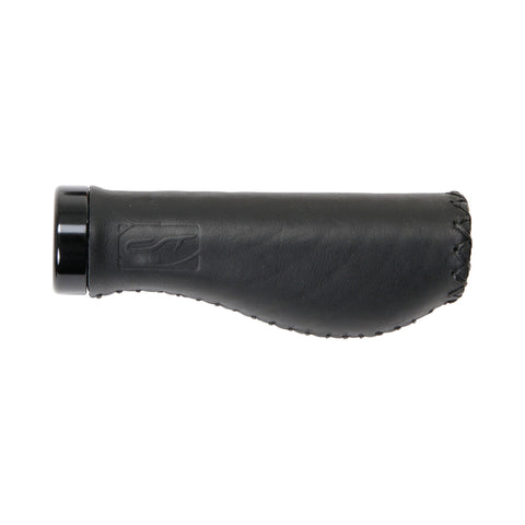 Lenkergriff CONTEC Ergo D3 Exclusiv Plus, Echtleder, 135 mm, schwarz