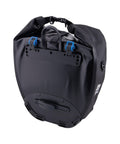 CONTEC Einzeltasche Travel Waterproof, Rueckseite mit Rixen und Kaul Hakenleiste und Verriegelung