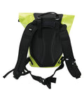 CONTEC Rucksack Waterproof 24, Rueckansicht mit Tragesystem, Brustgurt und Hueftgurt