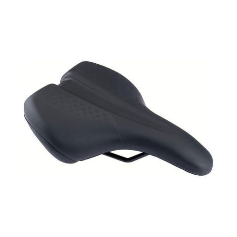 Fahrradsattel CONTEC Logic, Unisex, schwarz, Seitenansicht
