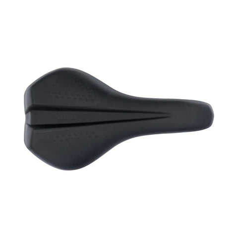 Fahrradsattel CONTEC Logic, Unisex, schwarz, Draufsicht auf die Sitzfläche
