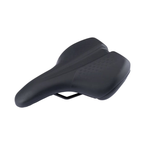 Fahrradsattel CONTEC Logic, Unisex, schwarz, 179 mm breite Ausführung von der Seite