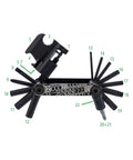 Multifunktionswerkzeug CONTEC Pocket Gadget F22 Stealth, geschlossen