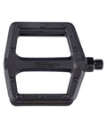 CONTEC Pedal Grind in Schwarz, Plattformpedal aus Nylon mit großer Trittfläche und angeformten Stollen