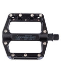 CONTEC Pedal 2Black in Schwarz, Aluminium-Plattformpedal mit austauschbaren Pins