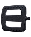 CONTEC Pedal Quick Stay XXL in Schwarz, großes Nylon-Plattformpedal mit Sandpapierbelag und Nylonstollen