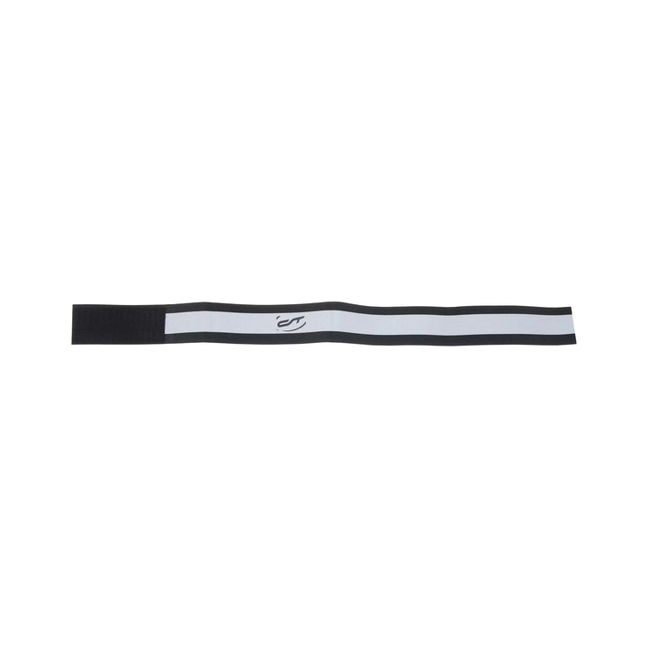 Schwarzes Reflexband CONTEC R Flex mit silbernem Reflexstreifen und Klettverschluss