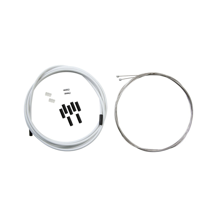 CONTEC Schaltzug-Set Shift+ in weiß mit Zügen, Außenhülle und Anschlaghülsen