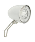 Scheinwerfer-LED CONTEC Retro Classic N+, 20 Lux, Nabendynamo mit Standlicht, silber