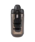 Fahrrad-Trinkflasche CONTEC Rivers Twist 450 ml, rauchgrau transparent mit Fidlock-Connector